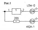Sonda logica in miniatura Serie 155 Circuiti pratici della sonda logica