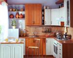 Design di una piccola cucina: idee di design interessanti