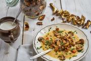 ज़ुप्पा दी फंगी सेची: इल प्रोफुमो डेल'estate sulla tua tavola Come preparare velocemente la zuppa di funghi secchi