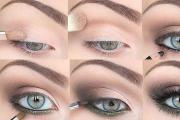 Makeup för blå ögon: foto och video