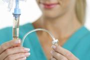 Nursing care for the patient during the infusion and transfusion